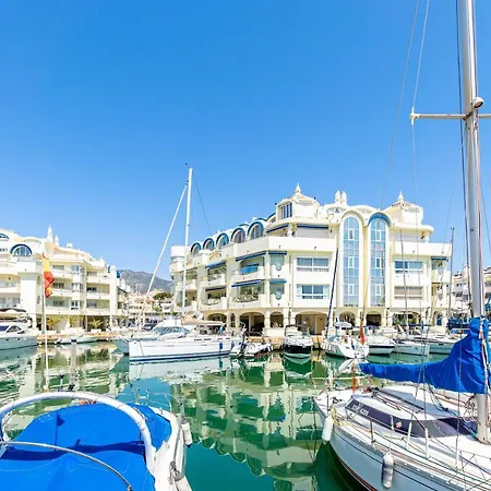 Atico Puerto Marina First Island With Sea Views And Rooftop Pool Апартаменты